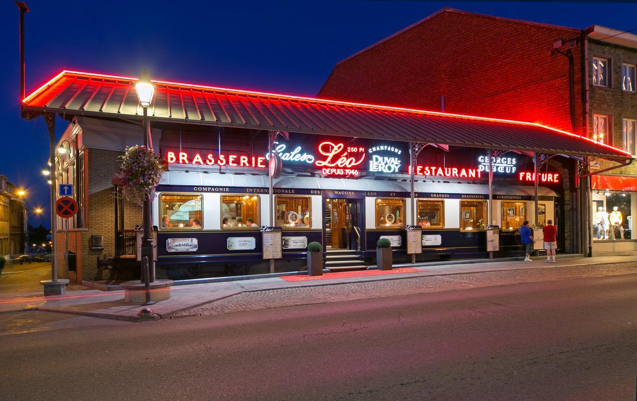 Hotel Leo Station, Villa Et Annexes Bastogne Dış mekan fotoğraf